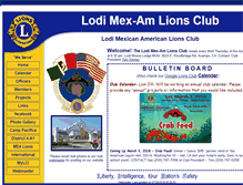 Tablet Screenshot of lodimexican-american.lions4-a1.org